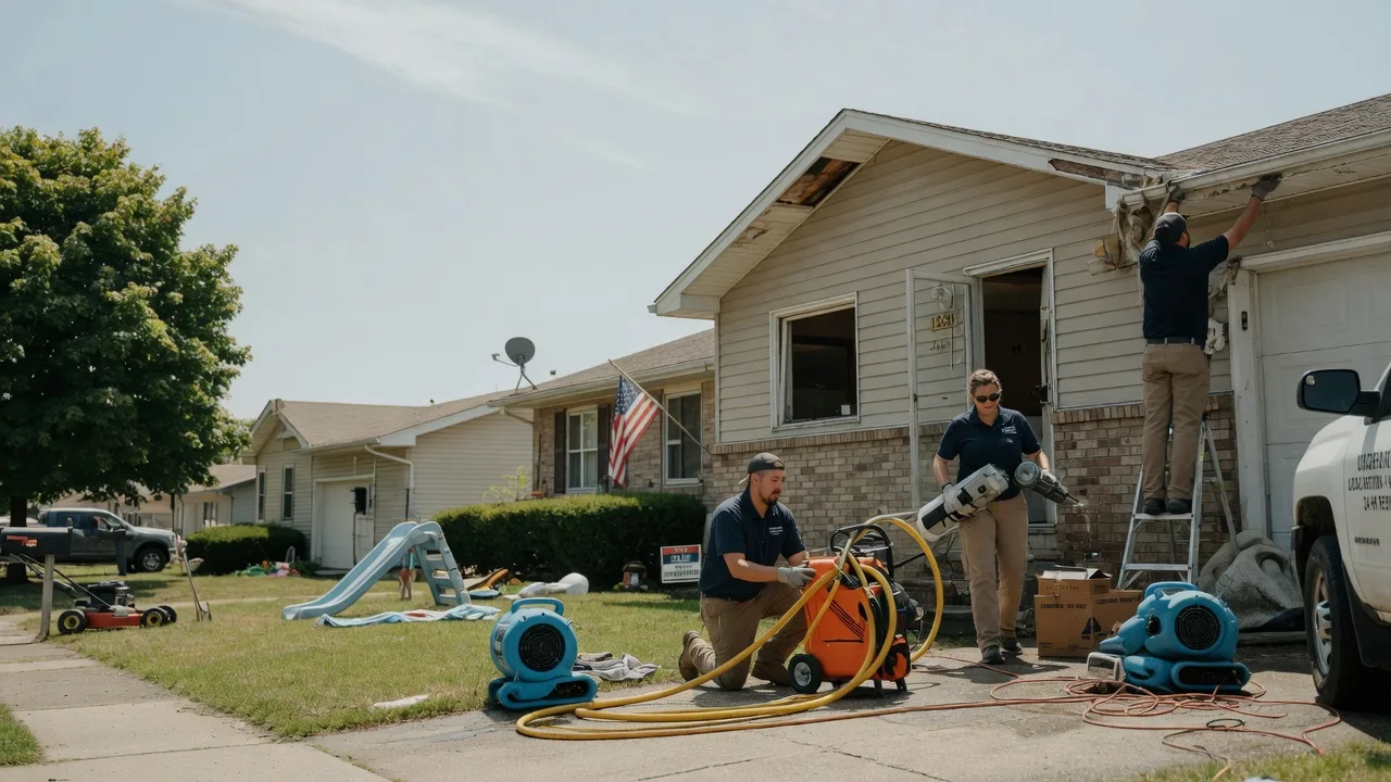 Water Damage Restoration in Herndon, KS near me